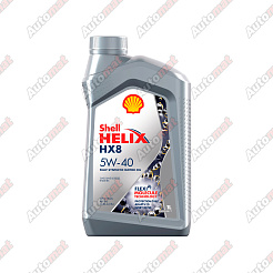 Моторное масло Shell Helix HX8 Syn 5W-40 SN A3/B4, 1л